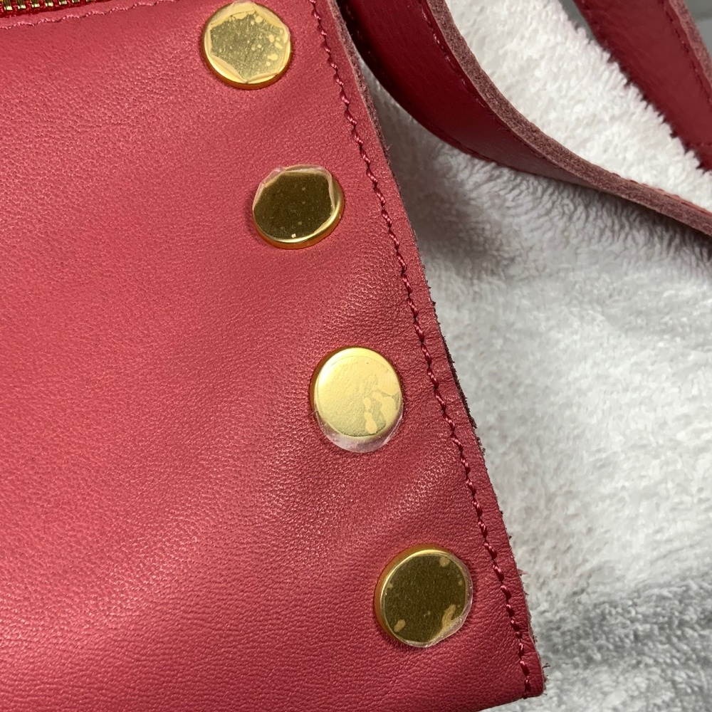 NWOT - Hammitt Small Tony Pink Leather Crossbody Bag - Picture 6 of 16
